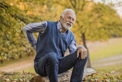 older man back pain